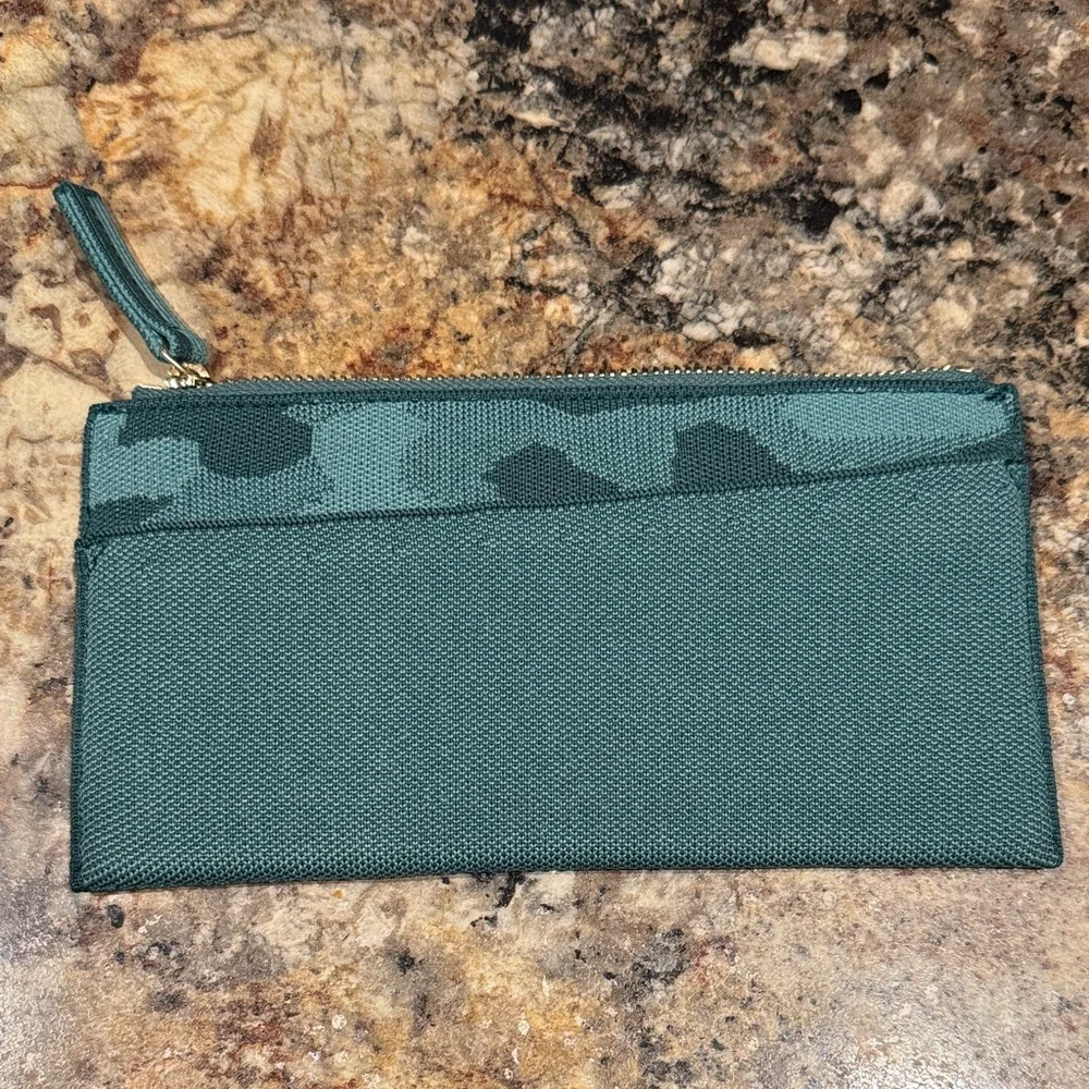 Rothy's Mistletoe Zip Wallet - Picture 2 of 6